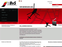 Tablet Screenshot of german-stunt-association.de